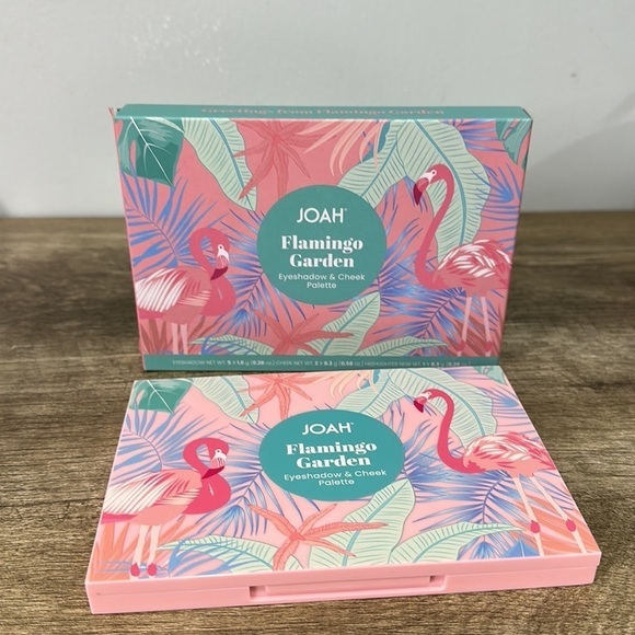 Kiss Joah Flamingo Garden Eyeshadow & Cheek palette - Picture 1 of 10